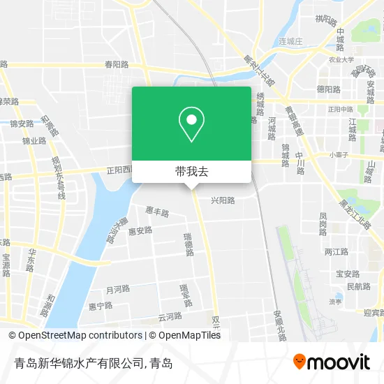 青岛新华锦水产有限公司地图
