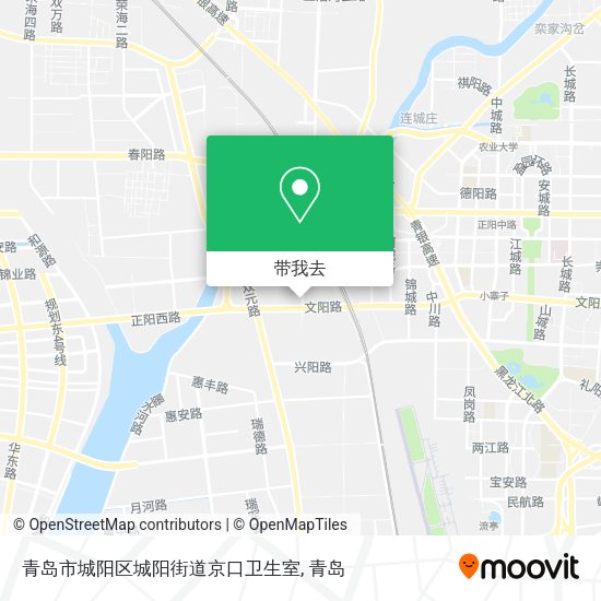 青岛市城阳区城阳街道京口卫生室地图