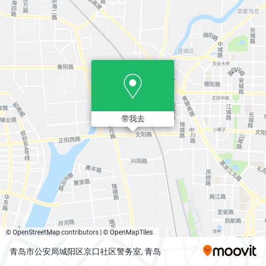 青岛市公安局城阳区京口社区警务室地图