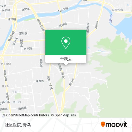 社区医院地图