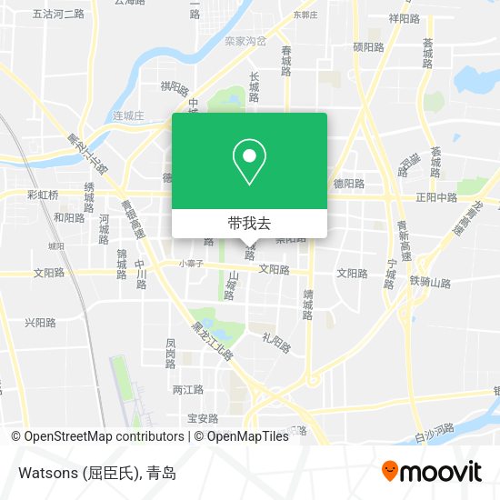 Watsons (屈臣氏)地图