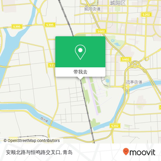 安顺北路与恒鸣路交叉口地图