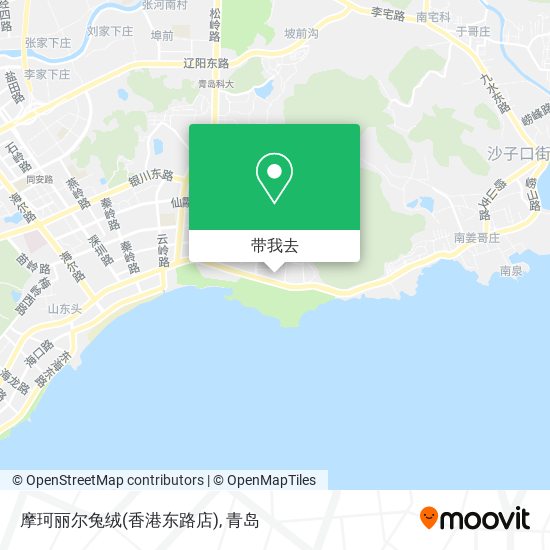 摩珂丽尔兔绒(香港东路店)地图