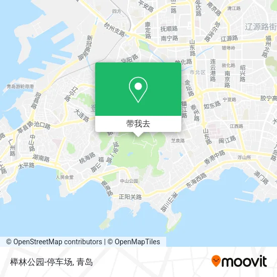 榉林公园-停车场地图