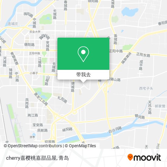 cherry嘉樱桃嘉甜品屋地图