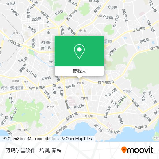 万码学堂软件IT培训地图