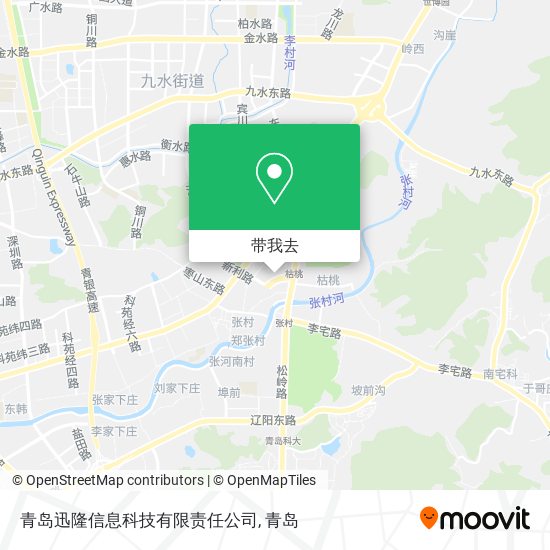 青岛迅隆信息科技有限责任公司地图