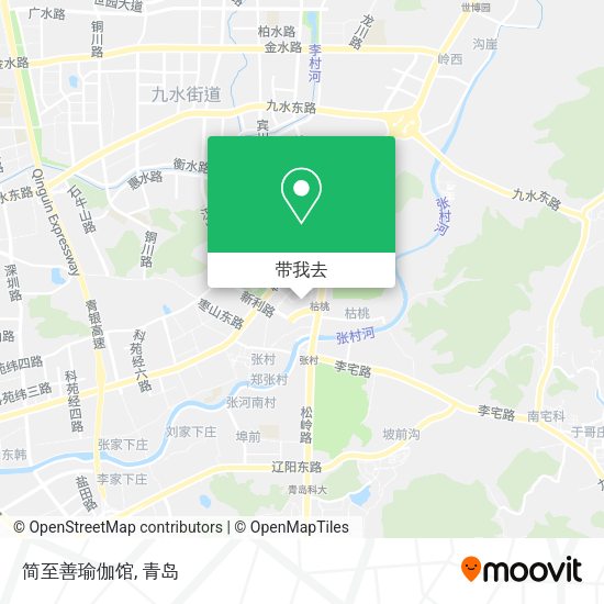 简至善瑜伽馆地图