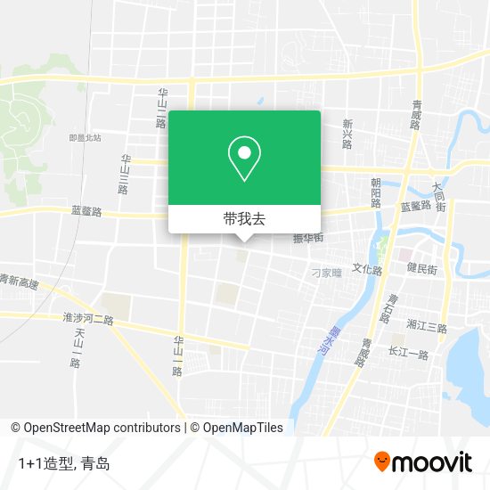 1+1造型地图