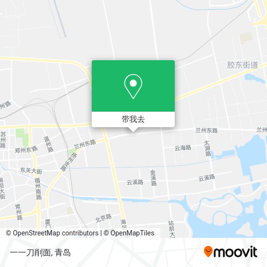 一一刀削面地图