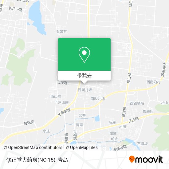 修正堂大药房(NO.15)地图