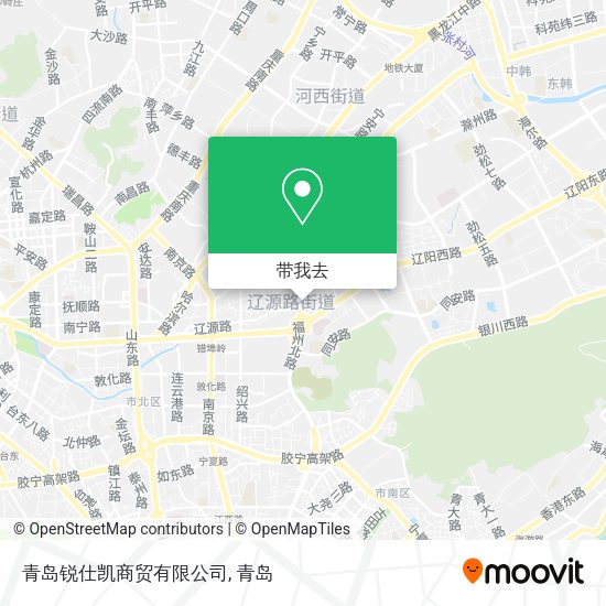 青岛锐仕凯商贸有限公司地图
