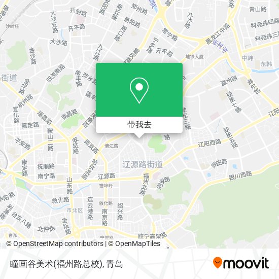 瞳画谷美术(福州路总校)地图