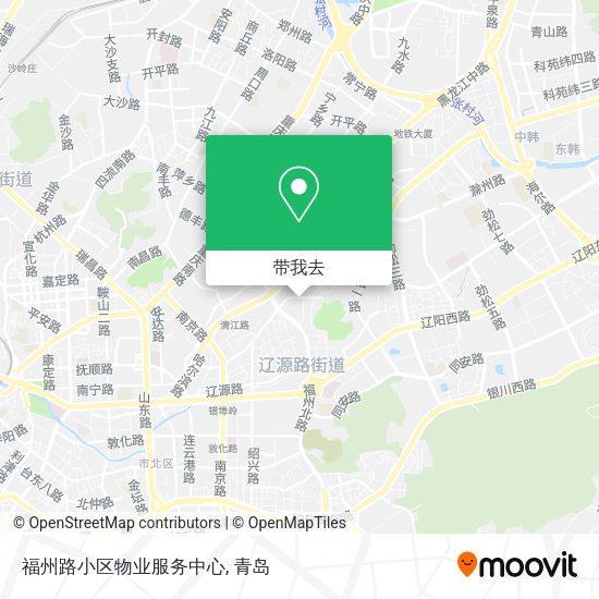 福州路小区物业服务中心地图