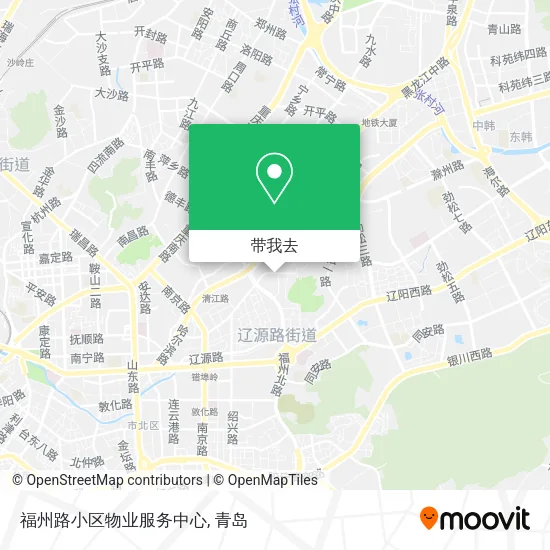 福州路小区物业服务中心地图