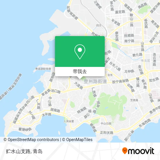 贮水山支路地图