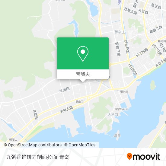 九粥香馅饼刀削面拉面地图