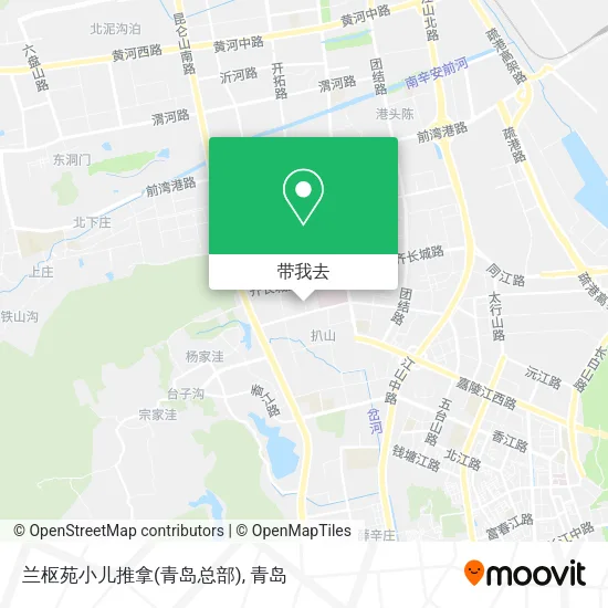 兰枢苑小儿推拿(青岛总部)地图