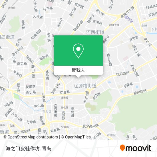 海之门皮鞋作坊地图