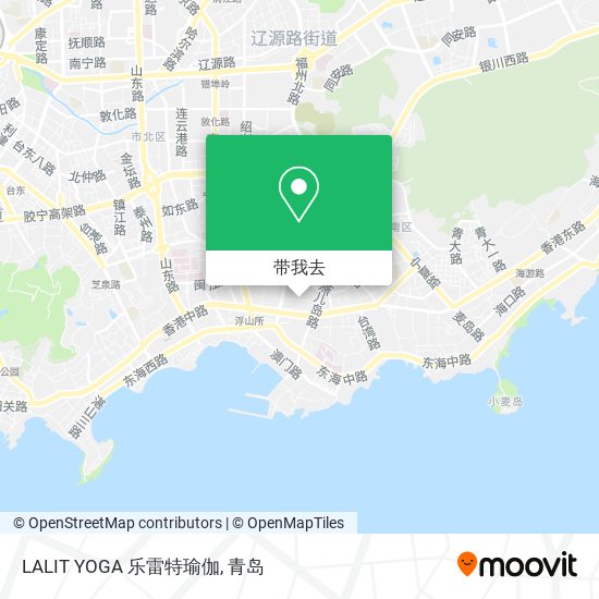 LALIT YOGA 乐雷特瑜伽地图