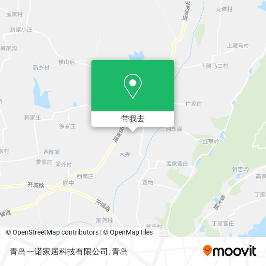 青岛一诺家居科技有限公司地图