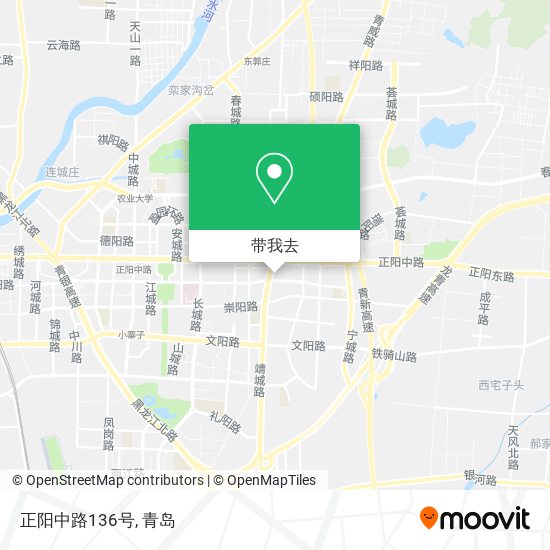 正阳中路136号地图