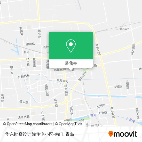 华东勘察设计院住宅小区-南门地图