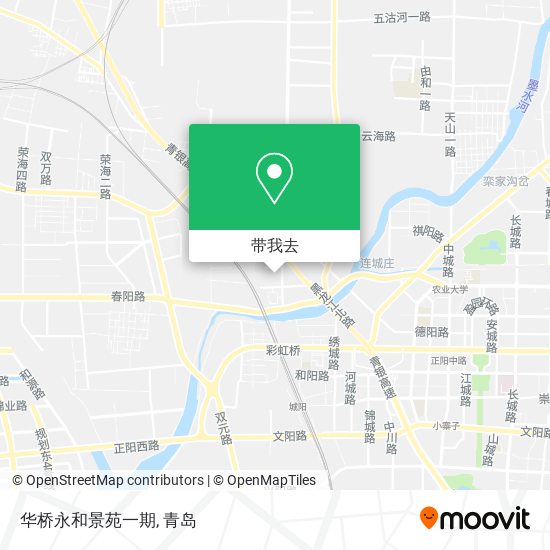 华桥永和景苑一期地图