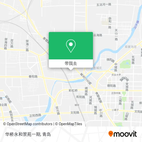 华桥永和景苑一期地图