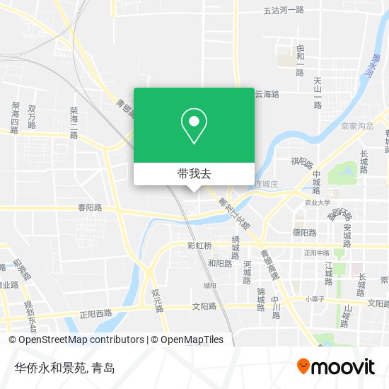 华侨永和景苑地图