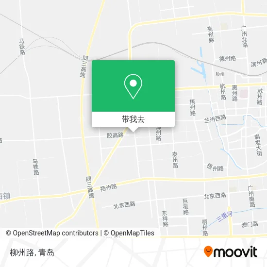 柳州路地图