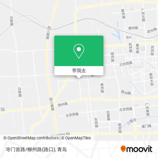 寺门首路/柳州路(路口)地图