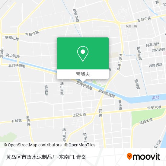 黄岛区市政水泥制品厂-东南门地图