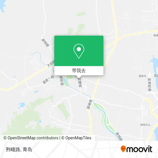 荆疃路地图