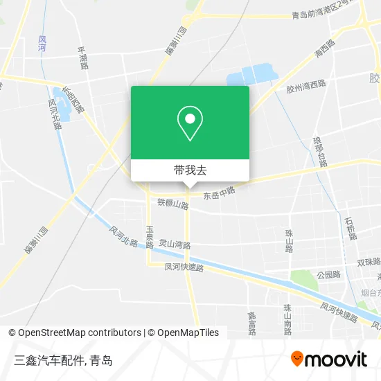 三鑫汽车配件地图