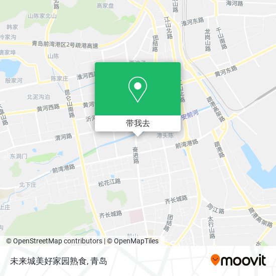 未来城美好家园熟食地图