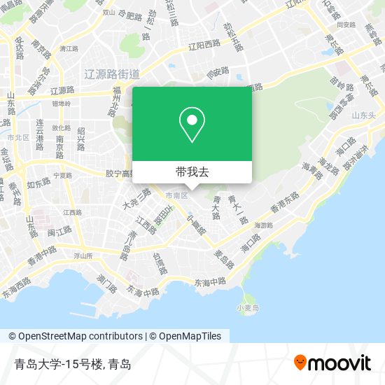 青岛大学-15号楼地图