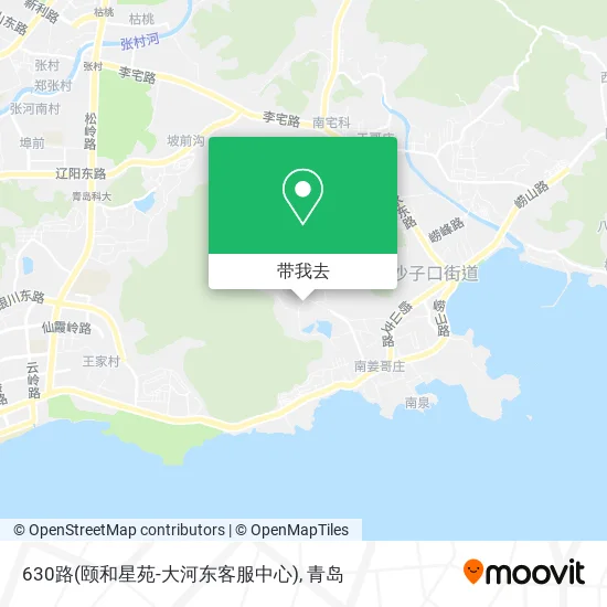 630路(颐和星苑-大河东客服中心)地图