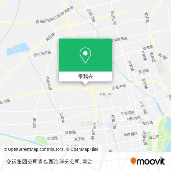 交运集团公司青岛西海岸分公司地图