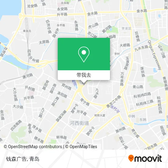 钱森广告地图