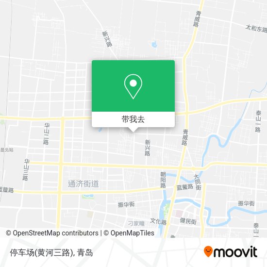 停车场(黄河三路)地图