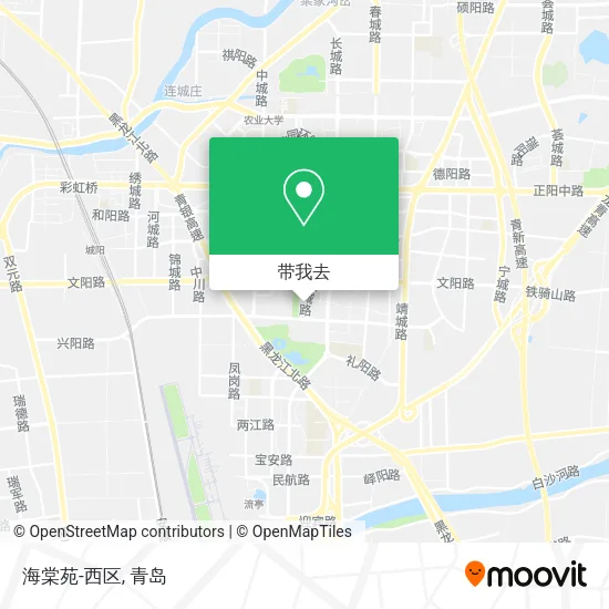 海棠苑-西区地图