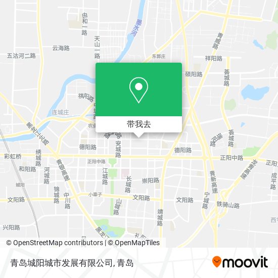 青岛城阳城市发展有限公司地图