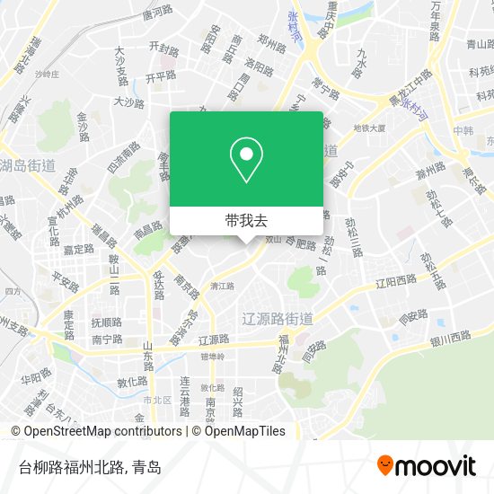 台柳路福州北路地图