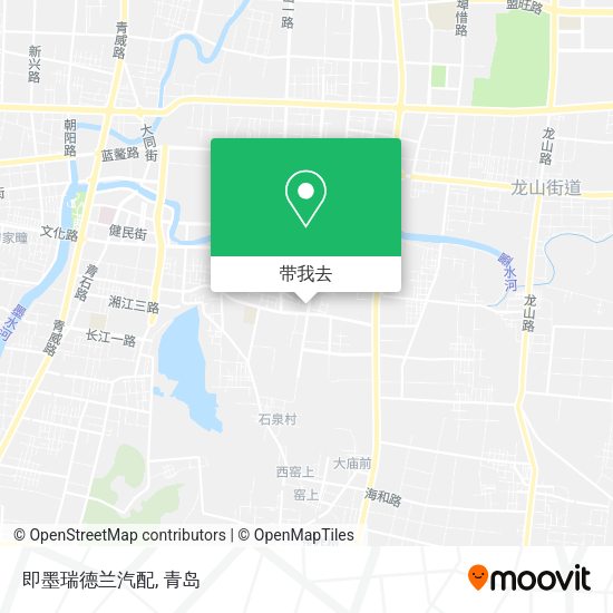 即墨瑞德兰汽配地图