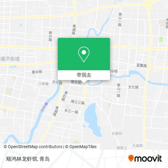 顺鸿林龙虾馆地图