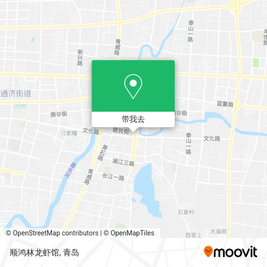 顺鸿林龙虾馆地图