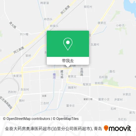 金葵大药房奥康医药超市(泊里分公司医药超市)地图