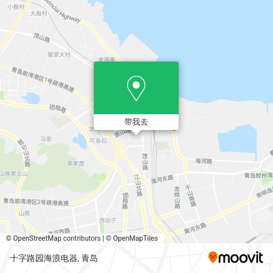十字路园海浪电器地图