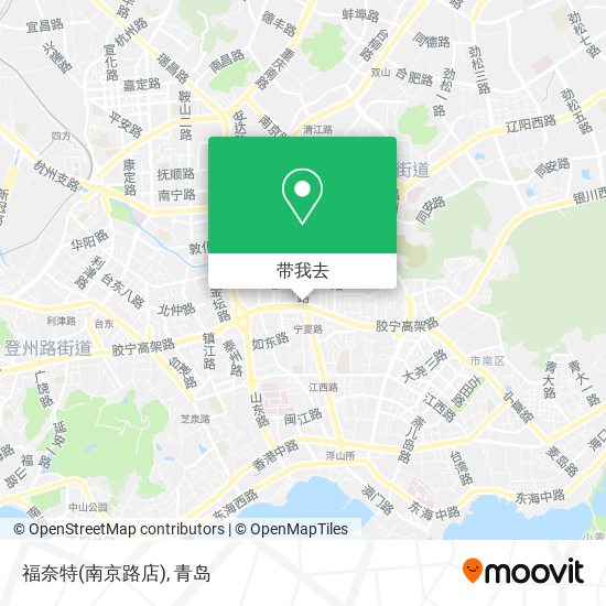 福奈特(南京路店)地图